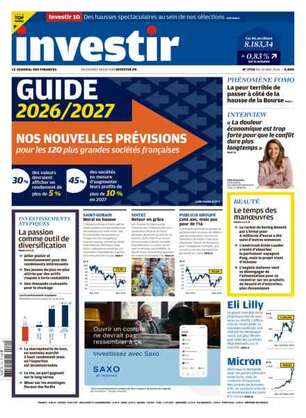 Investir – 30 Mai 2026
