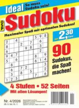 Ideal Sudoku – Nr 4 2026