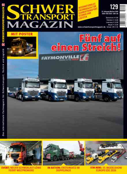 Schwertransportmagazin – Mai-Juni 2026