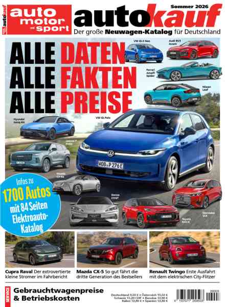 Auto Motor und Sport Autokauf – Sommer 2026
