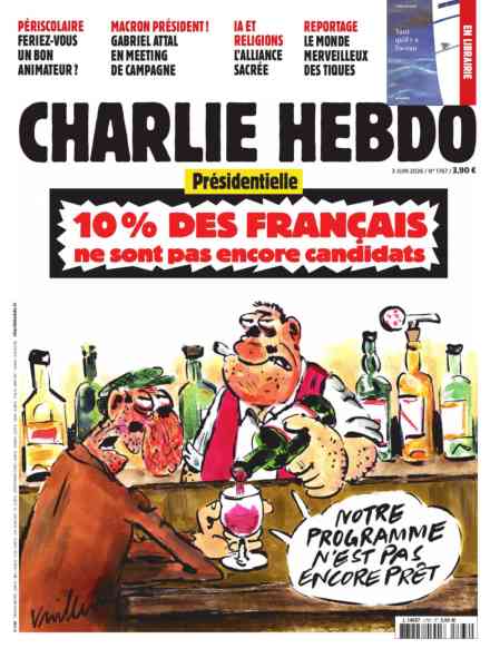 Charlie Hebdo – 3 Juin 2026