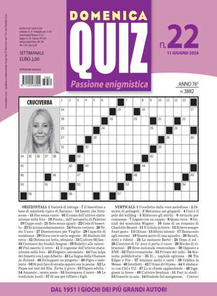 Domenica Quiz – 11 Giugno 2026