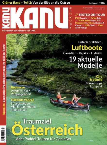Kanu Magazin – Juli-August 2026
