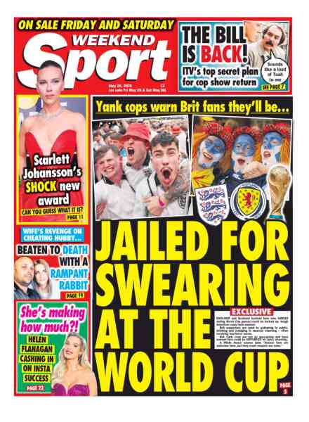 Weekend Sport – 29 May 2026