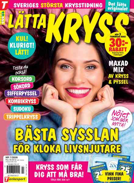 Latta Kryss – 3 Juni 2026