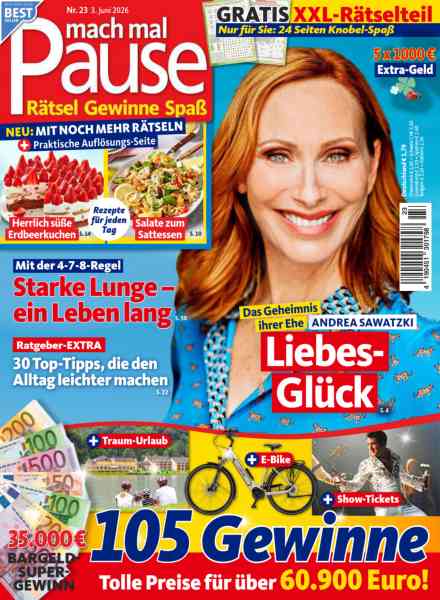 Mach mal Pause – 3 Juni 2026