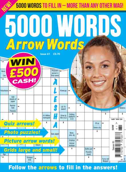 5000 Words Arrow words – June 2026