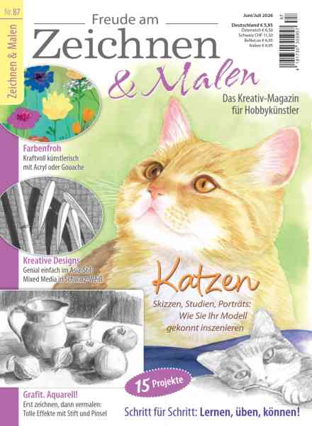 Freude am Zeichnen & Malen – Juni-Juli 2026