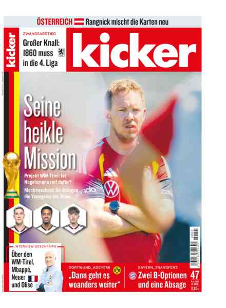 Kicker – 04 Juni 2026