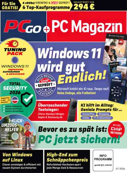 PCgo – Juli 2026