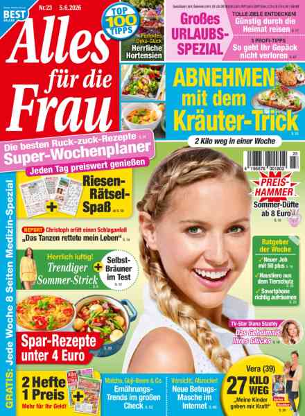 Alles fur die Frau – 5 Juni 2026