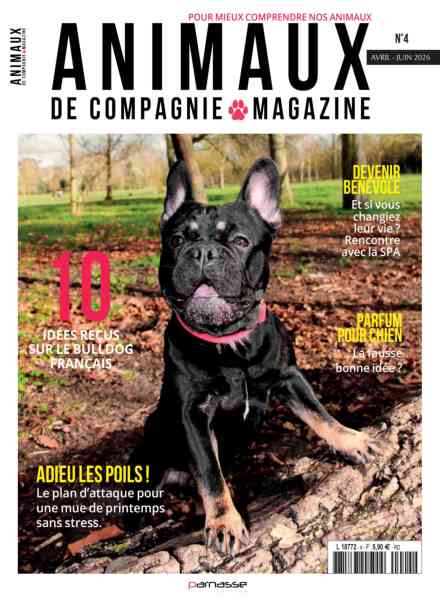 Animaux de Compagnie – Avril-Juin 2026