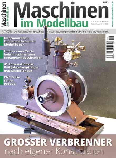 Maschinen im Modellbau – 5 Juni 2026