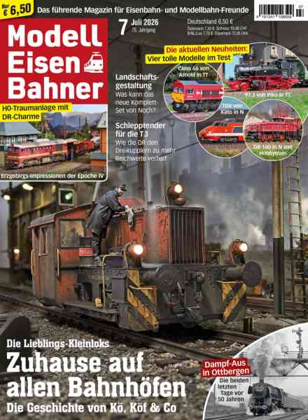 ModellEisenBahner – Juli 2026