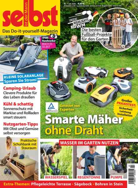 Selbst ist der Mann – Juli 2026