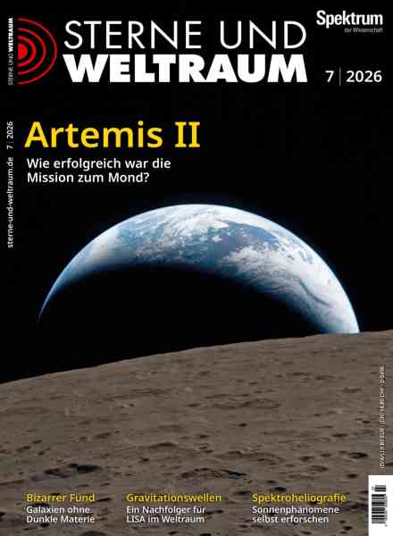 Spektrum Sterne und Weltraum – Juli 2026