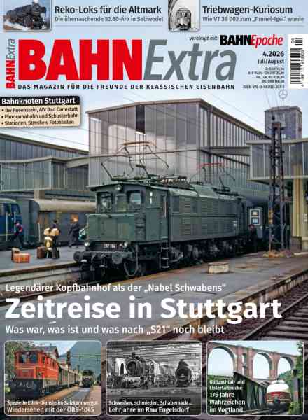 Bahn Extra – Juli-August 2026