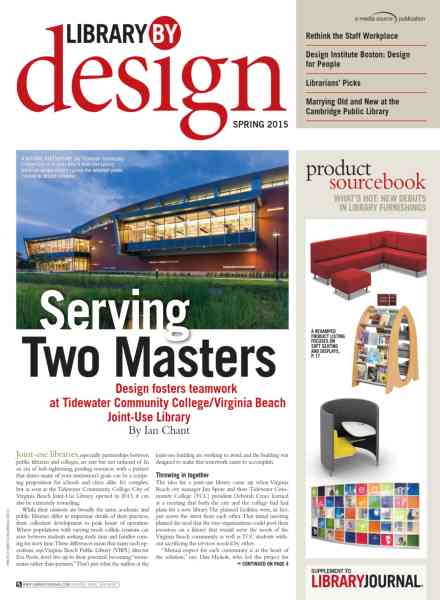 Library Journal – Library by Design – Spring 2015