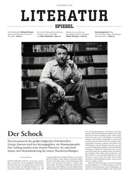 Literatur Spiegel – November 2018