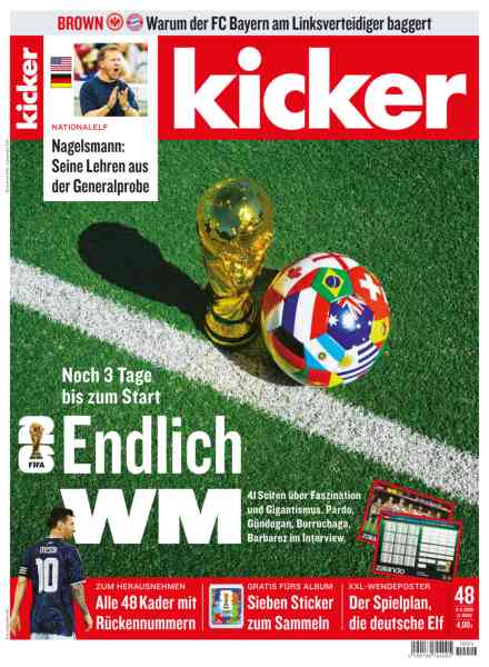 Kicker – 08 Juni 2026