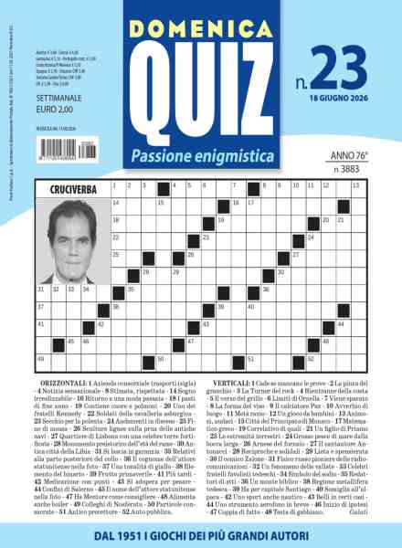 Domenica Quiz – 18 Giugno 2026