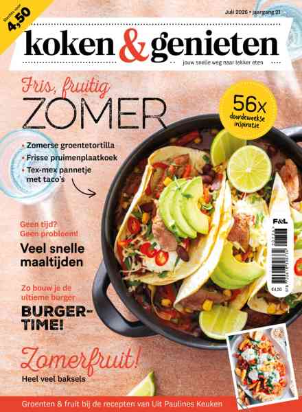 Koken & Genieten – Juli 2026