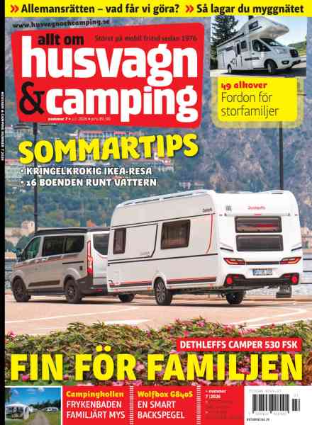 Allt om Husvagn & Camping – Juni 2026