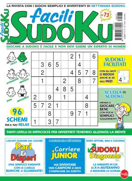 Facili Sudoku – Giugno 2026