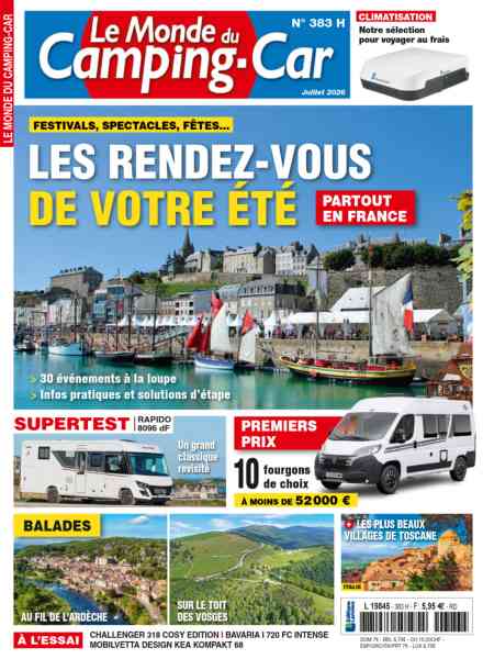 Le Monde du Camping-Car – Juillet 2026