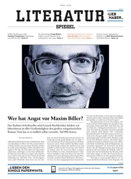 Literatur Spiegel – April 2016