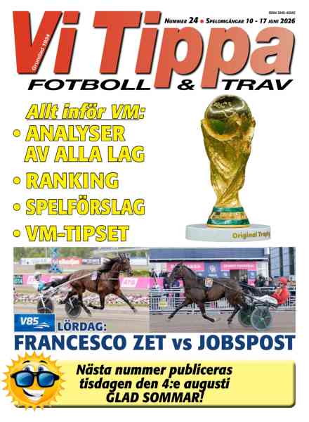 Vi Tippa – 9 Juni 2026