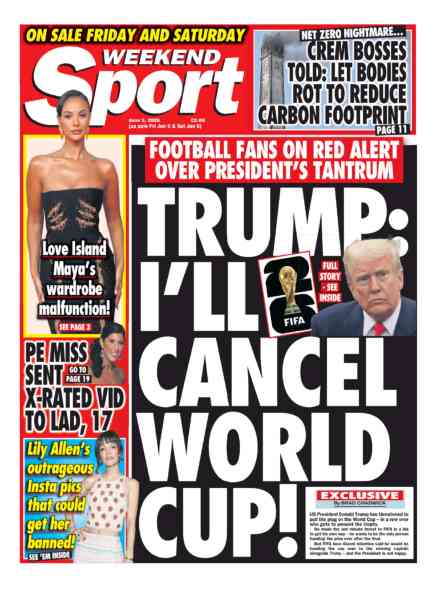 Weekend Sport – 5 June 2026