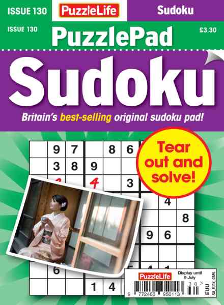 PuzzleLife PuzzlePad Sudoku – June 2026