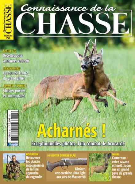Connaissance de la Chasse – Juillet 2026