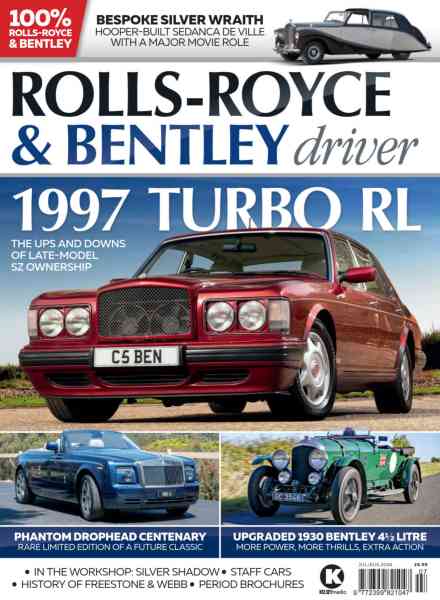 Rolls-Royce & Bentley Driver – July-August 2026