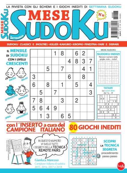 Settimana Sudoku Mese – Giugno 2026
