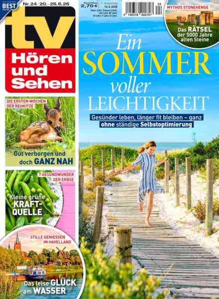 TV HOren und Sehen – 12 Juni 2026