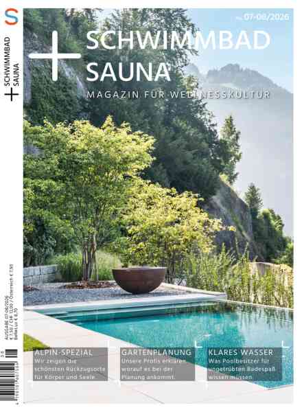 Schwimmbad + Sauna – Juli-August 2026