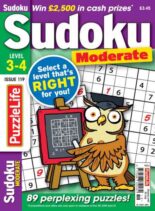 PuzzleLife Sudoku Moderate – June 2026