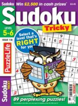 PuzzleLife Sudoku Tricky – June 2026