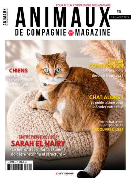 Animaux de Compagnie – Juin-Aout 2026