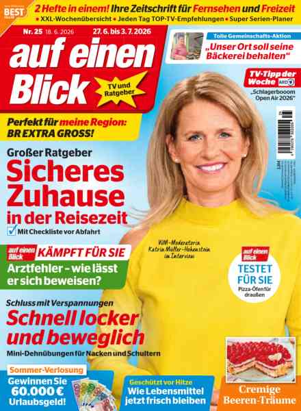 Auf Einen Blick – 18 Juni 2026