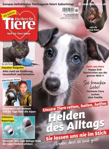 Ein Herz fur Tiere – November 2022