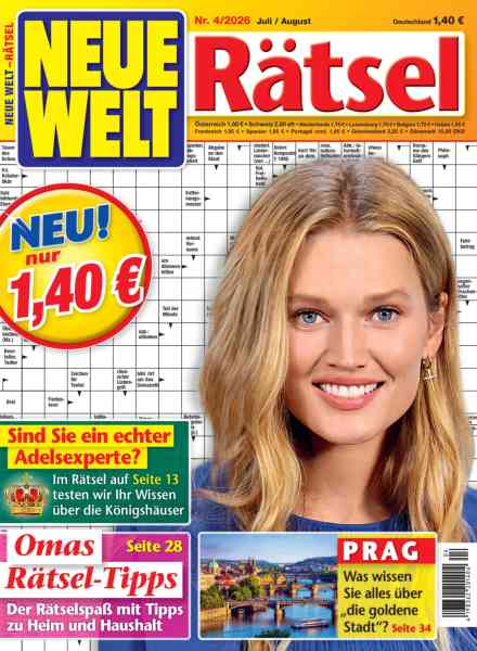 Neue Welt Ratsel – Juli-August 2026