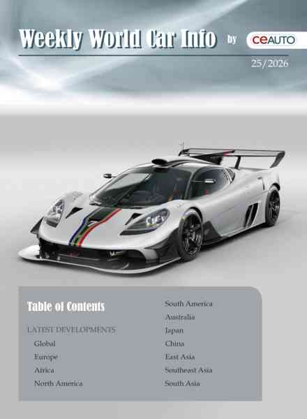 Weekly World Car Info – 20 June 2026