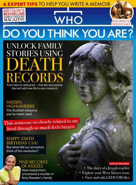 Who Do You Think You Are – July 2026