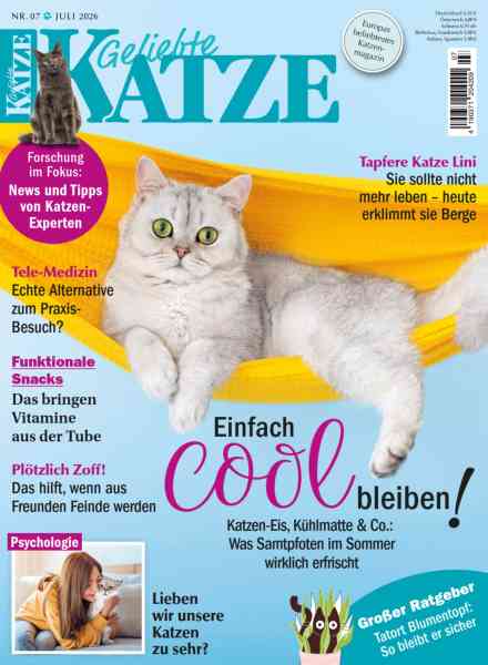 Geliebte Katze – Juli 2026