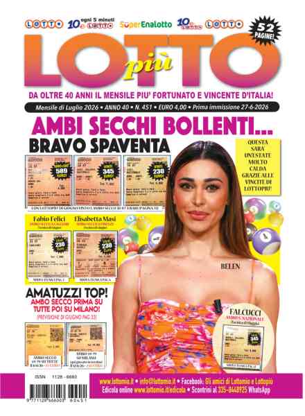 Lottopiu – Luglio 2026
