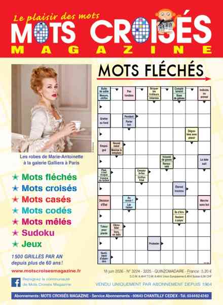 Mots Croises Magazine – 18 Juin 2026