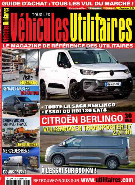 Tous Les Vehicules Utilitaires – N 110 2026